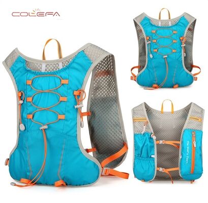 Oxford Outdoor Cycling Backpack Trail Running Hydration Pack Ultralight Waterproof Hiking Backpack Wholesale with Custom LOGO