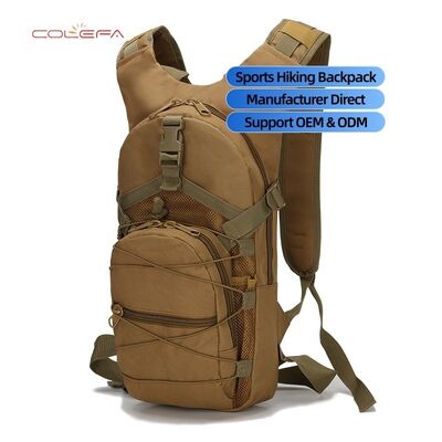 Oxford Cloth Large Capacity Camo Backpack Outdoor Sports Hiking Backpack for Mountaineering Trekking Cycling with Custom LOGO