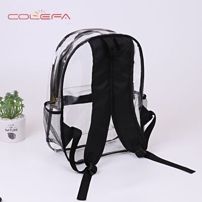 2026 New Arrivals Transparent Backpack PVC Bag Waterproof Fashion-Style Student Storage Backpack Outdoor Travel Bags