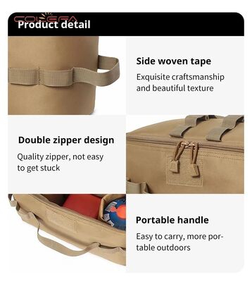 Oxford Made Outdoor Multi-Functional Bags Impact-Resistant Picnic Bag Stove Storage Bag Picnic & Camping Storage Bags with LOGO