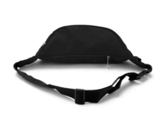 Promotional Black Microfiber Multi Pockets Travel Organizer Runner Sport Waist Bag For Waist