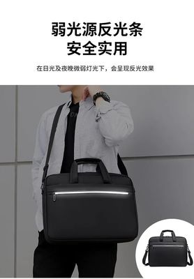 Unisex Travel Office 15.6 Inch Men'S Laptop Bags Reflective Lightweight OEM Wholesale