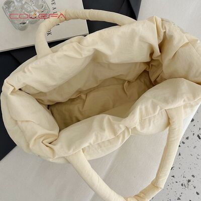 Nylon Cotton-Filled Down Shoulder Bag Niche 2026 New Arrival Fall/Winter Large Capacity Pillow Bag Commuting Underarm Tote Bag