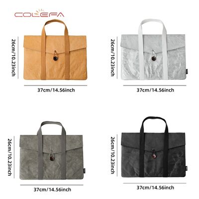 New Lightweight Handheld DuPont Paper Notebook Laptop Sleeve Inner Case Pad Storage Tyvek Bag Waterproof Durable Business Bag