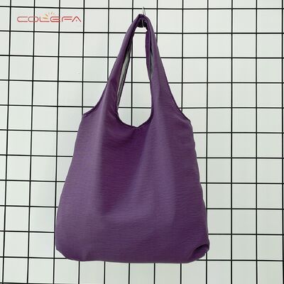 Blank Canvas Tote Bag with Custom Logo Printing Colored Canvas Tote Bag Single-Shoulder Shopping Bag Eco-Friendly Wholesale