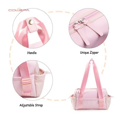 New Women's Shoulder Tote Bag Multi-Functional Travel & Fitness Bag for Personal Items Nylon Storage Bag with Wet/Dry Separation