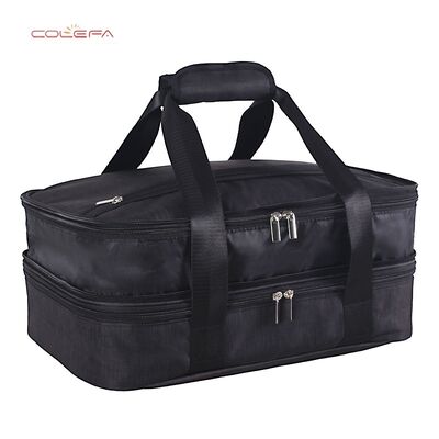 Oxford Fabric Best-Selling Pizza Insulated Bag Outdoor Travel Waterproof Insulated Camping Picnic Bag Wholesale with Custom LOGO