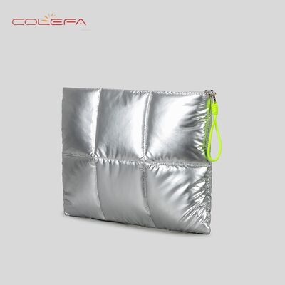 Nylon+Cotton-Filled Laptop Bags for Women 15.6-inch Laptop Case Niche Single-Shoulder Crossbody 11-inch iPad Tablet Inner Pouch