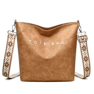 Τσάντα Χιαστί DuPont Paper Fashion για Γυναίκες Νέο Μινιμαλιστικό Σχέδιο Μετακίνησης Αλφαβήτου Τσάντα Ώμου Μεγάλης Χωρητικότητας Tyvek Tote Bag