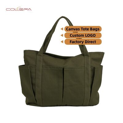 2026 Υφασματικό Casual Tote Travel Bag Σκληρό χρώμα Canvas Handheld Bag Μινιμαλιστική Μεγάλη χωρητικότητα Αθλητική γυμναστική Tote Bag με LOGO