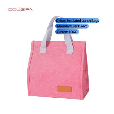 Παχιά τσάντα γεύματος από αλουμινόχαρτο, μονωμένη Oxford, χειρός, τσάντες γεύματος μεταφοράς, αδιάβροχη, πολυλειτουργική τσάντα μετακίνησης